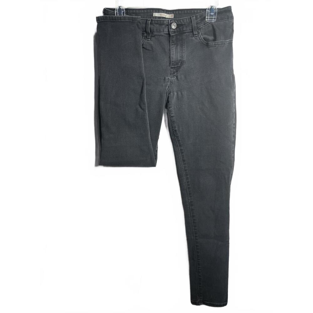 Levis Women's Jeans 711 Skinny Women's 29 Black Pants Ankle